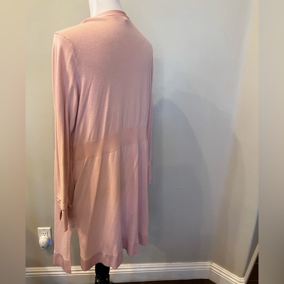Pink cardigan duster - Picture 2 of 3